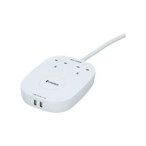 Startech 2-Way 2 USB Extension Cord White 3m